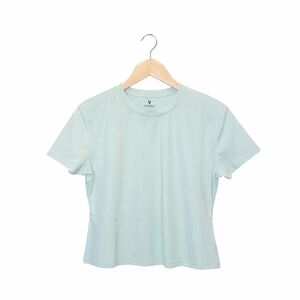 Seafoam Green Women's Athletic Cropped Top